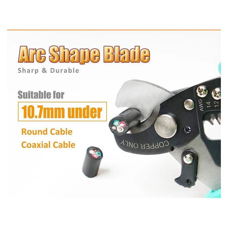 Buy Proskit Cutter and Cable Stripper - SR-363B - 168mm in Cyprus, Nicosia, Limassol, Larnaka, Pafos