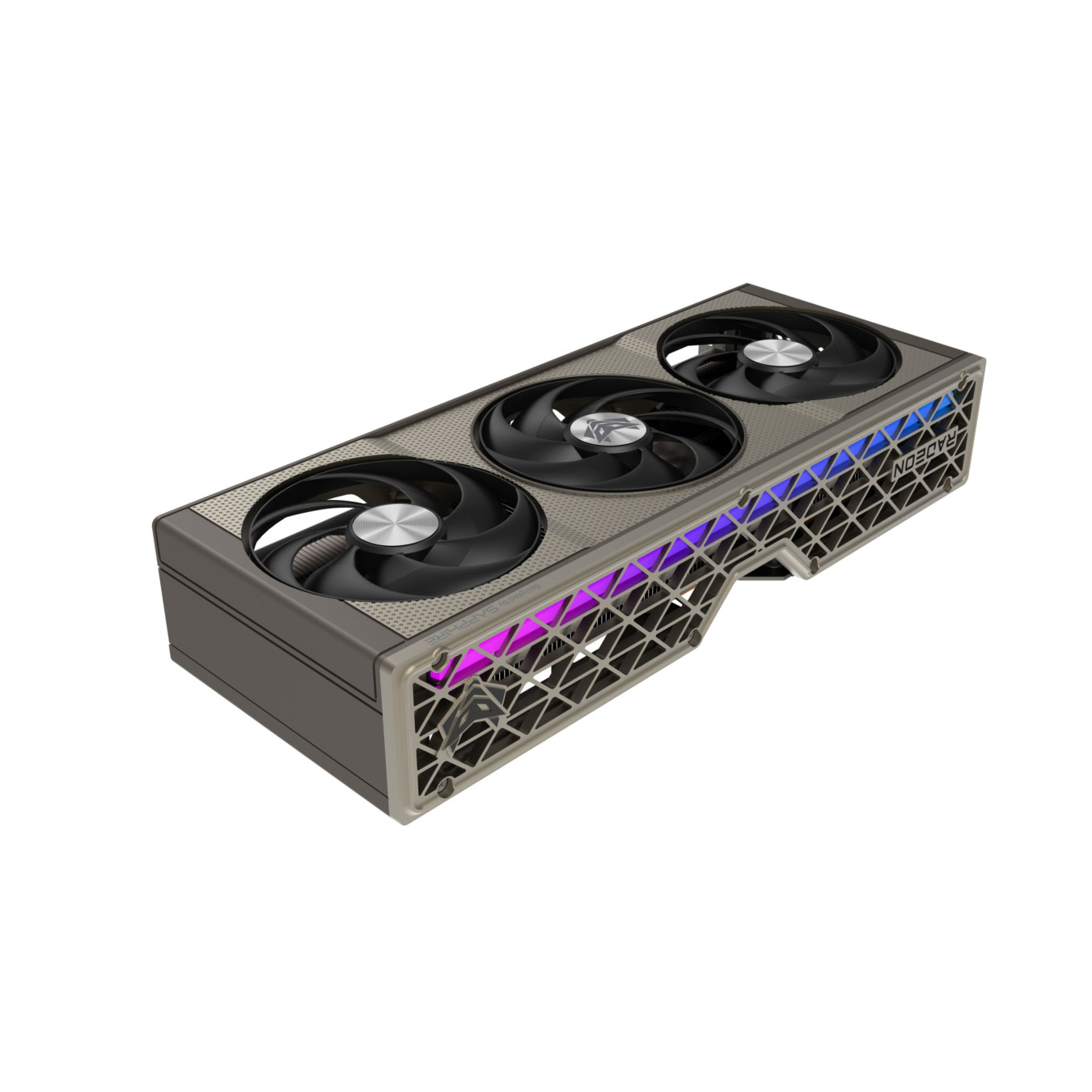 Sapphire NITRO+ Radeon RX 9060 XT - 8GB GDDR6, 3320 MHz Boost, PCIe 5.0, Grey, Tri-X Triple-Fan