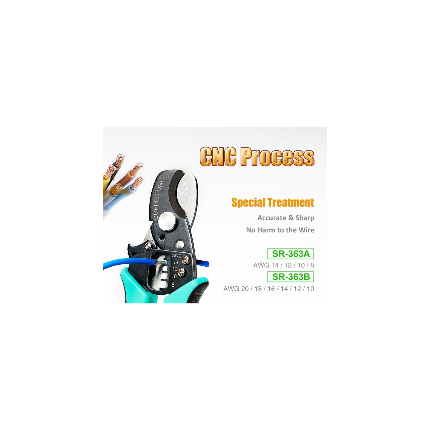 Proskit Cutter and Cable Stripper - SR-363B - 168mm — Buy in Cyprus with Fast Delivery