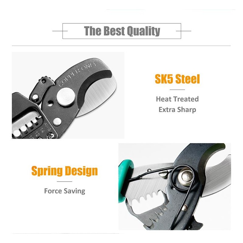 Buy Proskit Cutter and Cable Stripper - SR-363B - 168mm in Cyprus, Nicosia, Limassol, Larnaka, Pafos