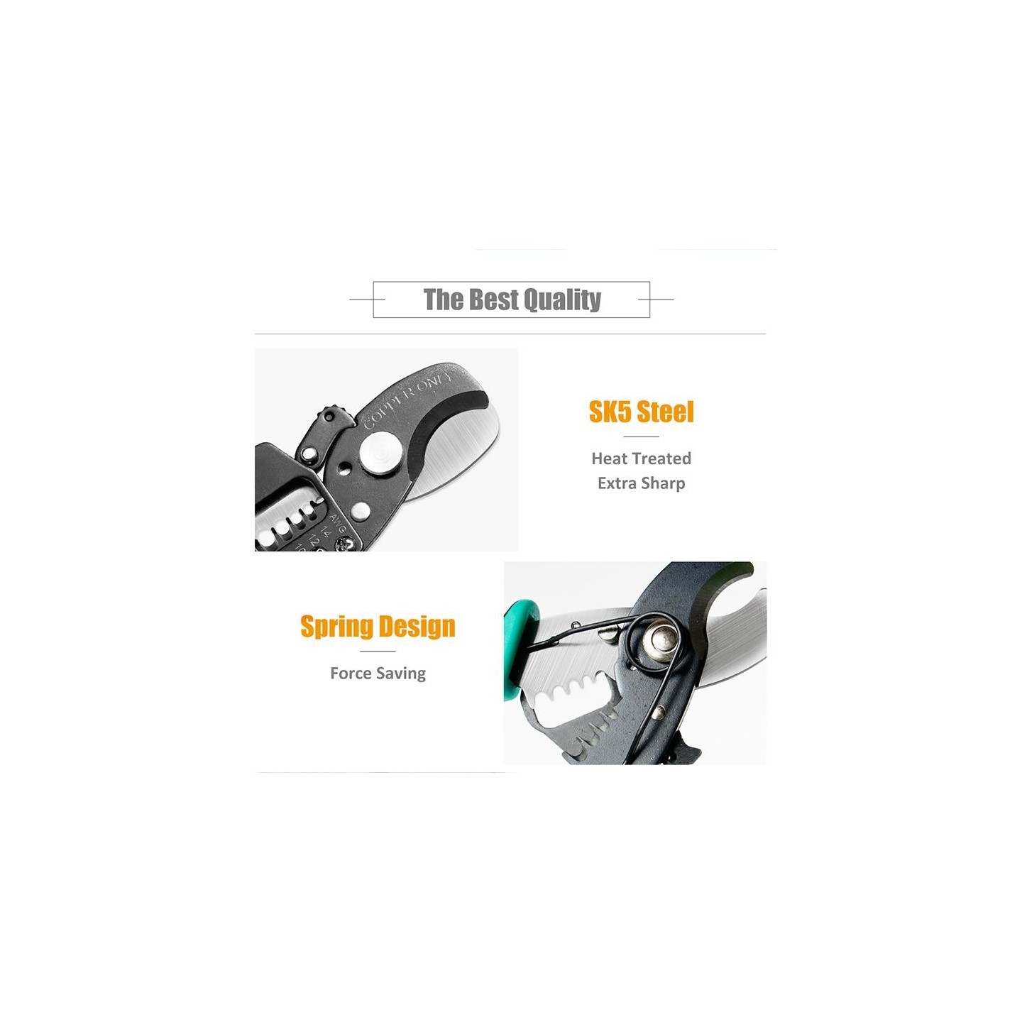 Proskit Cutter and Cable Stripper - SR-363B - 168mm — Buy in Cyprus with Fast Delivery