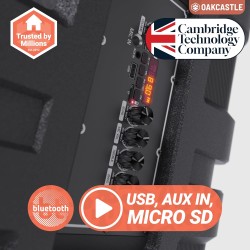 Buy Majority Speakers Portable Karaoke - PS500 - 150W, 2xMic + Tripod in Cyprus, Nicosia, Limassol, Larnaka, Pafos