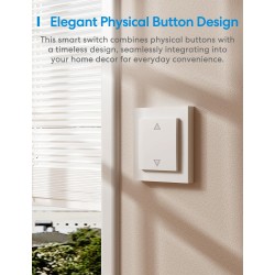 Buy Meross Homekit Smart Wi-Fi Roller Shutter 5A Mechanical - MRS105 - (Matter) in Cyprus, Nicosia, Limassol, Larnaka, Pafos