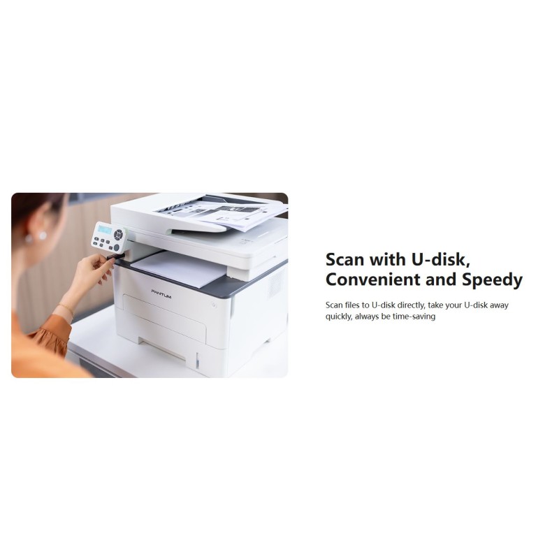 Buy Pantum Laser MF Printer - M7100DW - WiFi ADF Duplex 33ppm in Cyprus, Nicosia, Limassol, Larnaka, Pafos