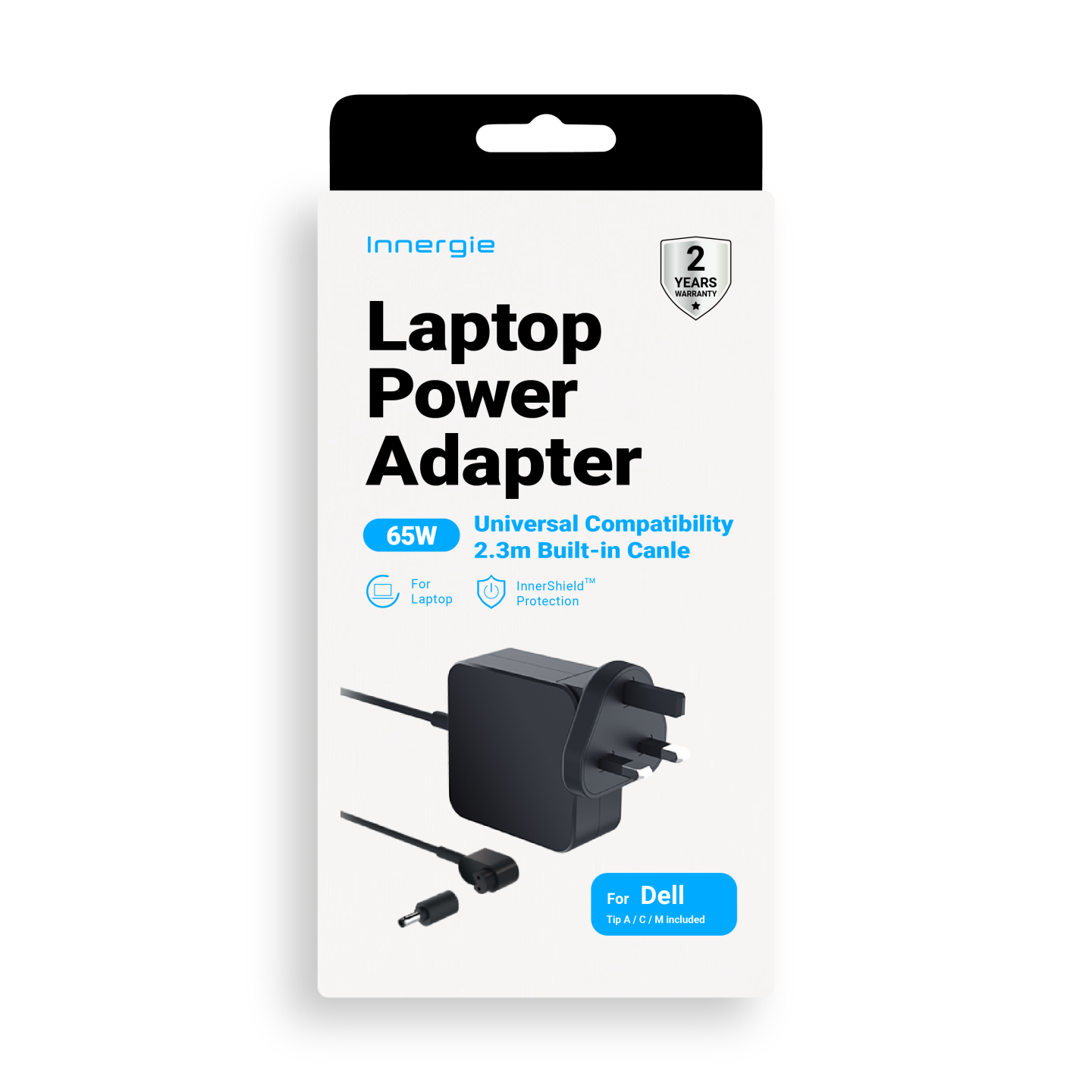 Innergie Laptop Power Adapter - 65U - UK for DELL — Buy in Cyprus with Fast Delivery