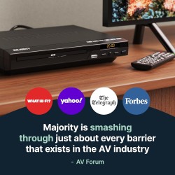 Buy Majority DVD Player for TV HDMI and RCA Ports - Multi Region Slim with RC in Cyprus, Nicosia, Limassol, Larnaka, Pafos