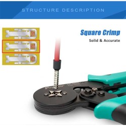 Buy Proskit Crimping Tool Wire Ferrule Square Crimp 175mm - CP-462G - Wire Ferru... in Cyprus, Nicosia, Limassol, Larnaka, Pafos