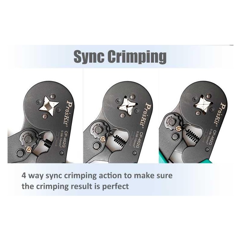 Buy Proskit Crimping Tool Wire Ferrule Square Crimp 175mm - CP-462G - Wire Ferru... in Cyprus, Nicosia, Limassol, Larnaka, Pafos