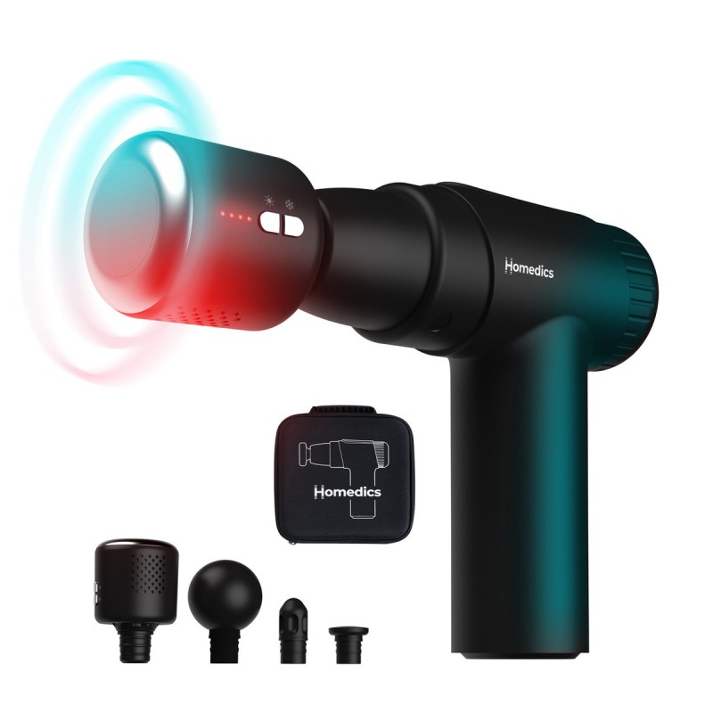 Buy HoMedics Massage Gun Hot & Cold - PGM-43HC - NOVO Black in Cyprus, Nicosia, Limassol, Larnaka, Pafos