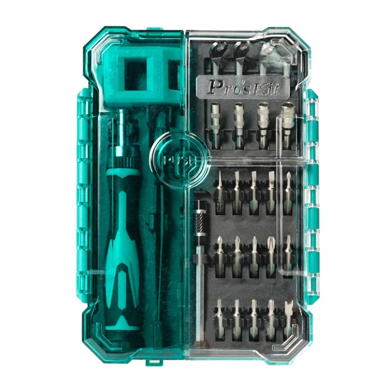 Buy Proskit Repair Precision Tool Set - SD-9827M - 27 Inserts in Cyprus, Nicosia, Limassol, Larnaka, Pafos