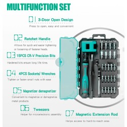Buy Proskit Repair Precision Tool Set - SD-9827M - 27 Inserts in Cyprus, Nicosia, Limassol, Larnaka, Pafos
