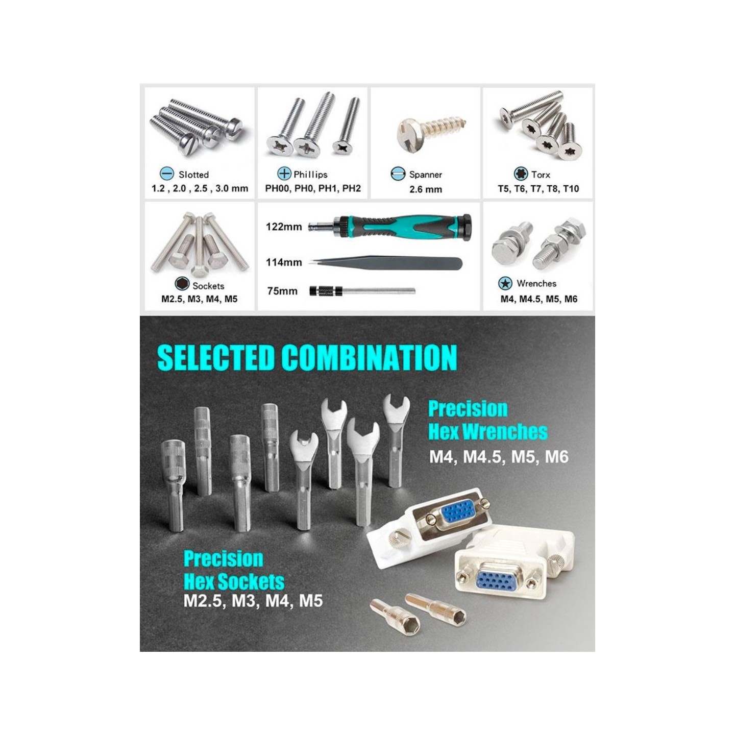 Proskit Repair Precision Tool Set - SD-9827M - 27 Inserts — Buy in Cyprus with Fast Delivery