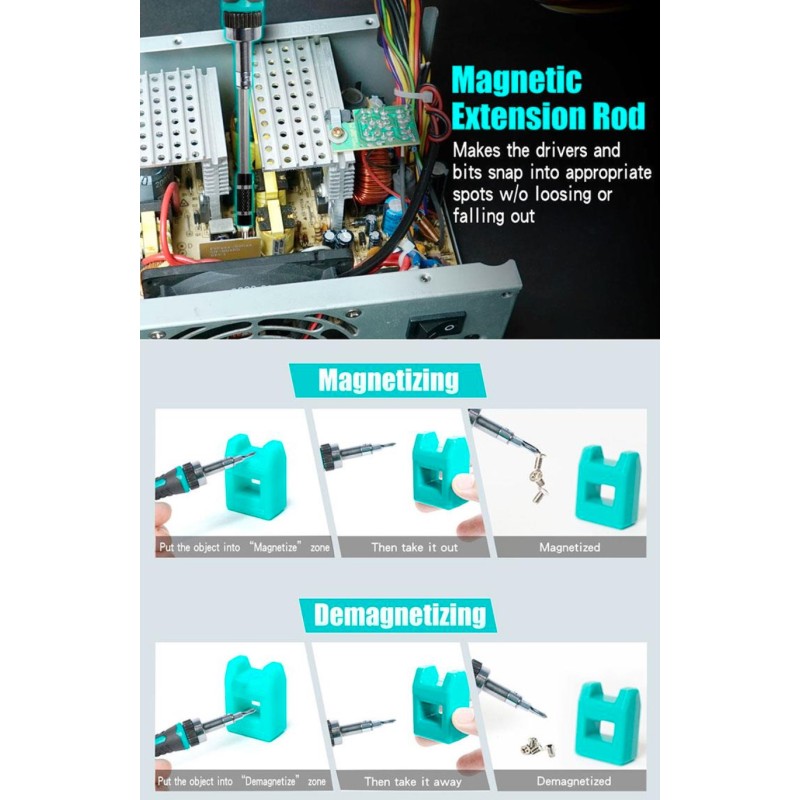 Buy Proskit Repair Precision Tool Set - SD-9827M - 27 Inserts in Cyprus, Nicosia, Limassol, Larnaka, Pafos