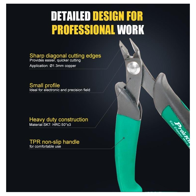 Buy Proskit Cutter - PM-101D - 135mm in Cyprus, Nicosia, Limassol, Larnaka, Pafos