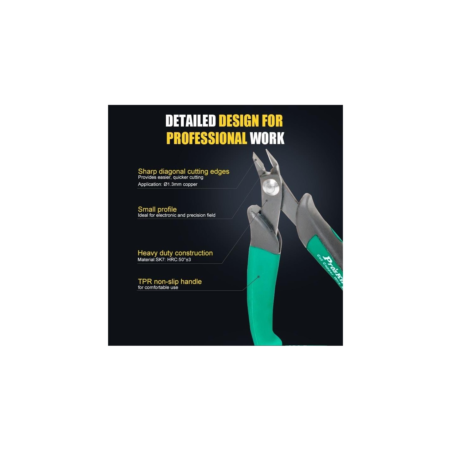 Proskit Cutter - PM-101D - 135mm — Buy in Cyprus with Fast Delivery