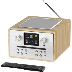 Buy Majority Radio - HOMERTON 2 - FM Radio, CD Player, Bluetooth, Spotify, USB Oak in Cyprus, Nicosia, Limassol, Larnaka, Pafos