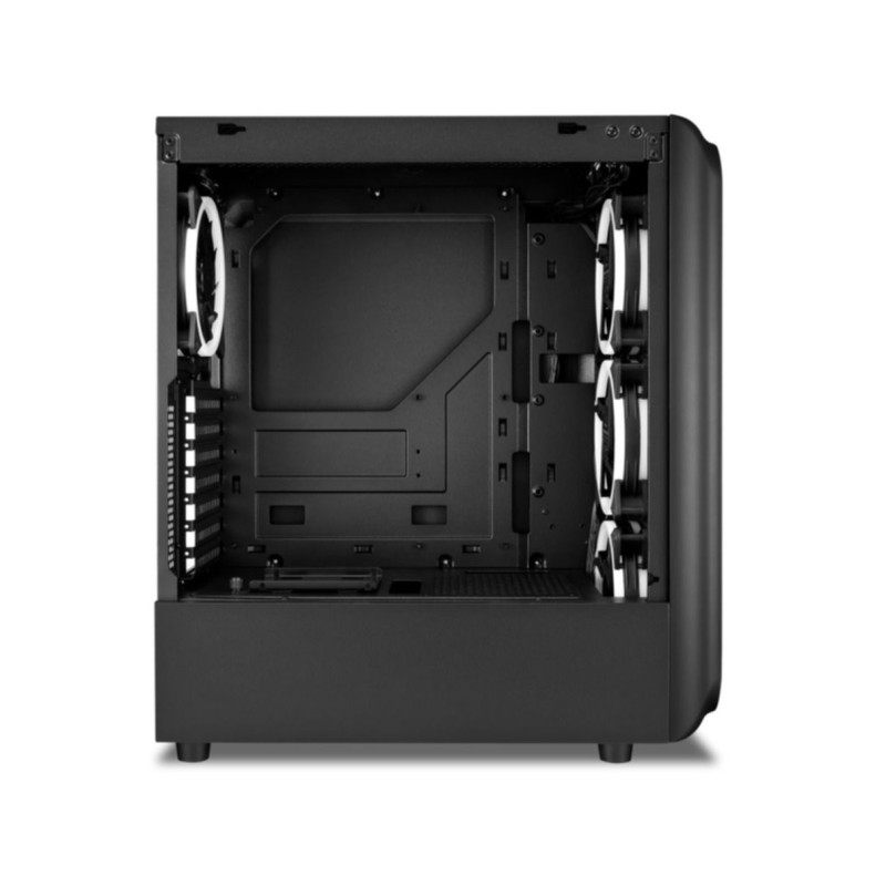 Buy Sharkoon TK5M RGB - Mid-Tower ATX Case, Black, Tempered Glass, RGB Fans, USB-C in Cyprus, Nicosia, Limassol, Larnaka, Pafos
