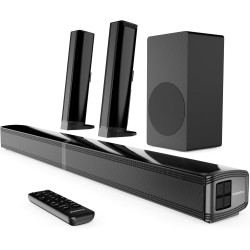 Buy Majority Soundbar - SB80 XTRA - Split 2in1 Bar Speakers 200W 2.1 with Sub,BT... in Cyprus, Nicosia, Limassol, Larnaka, Pafos