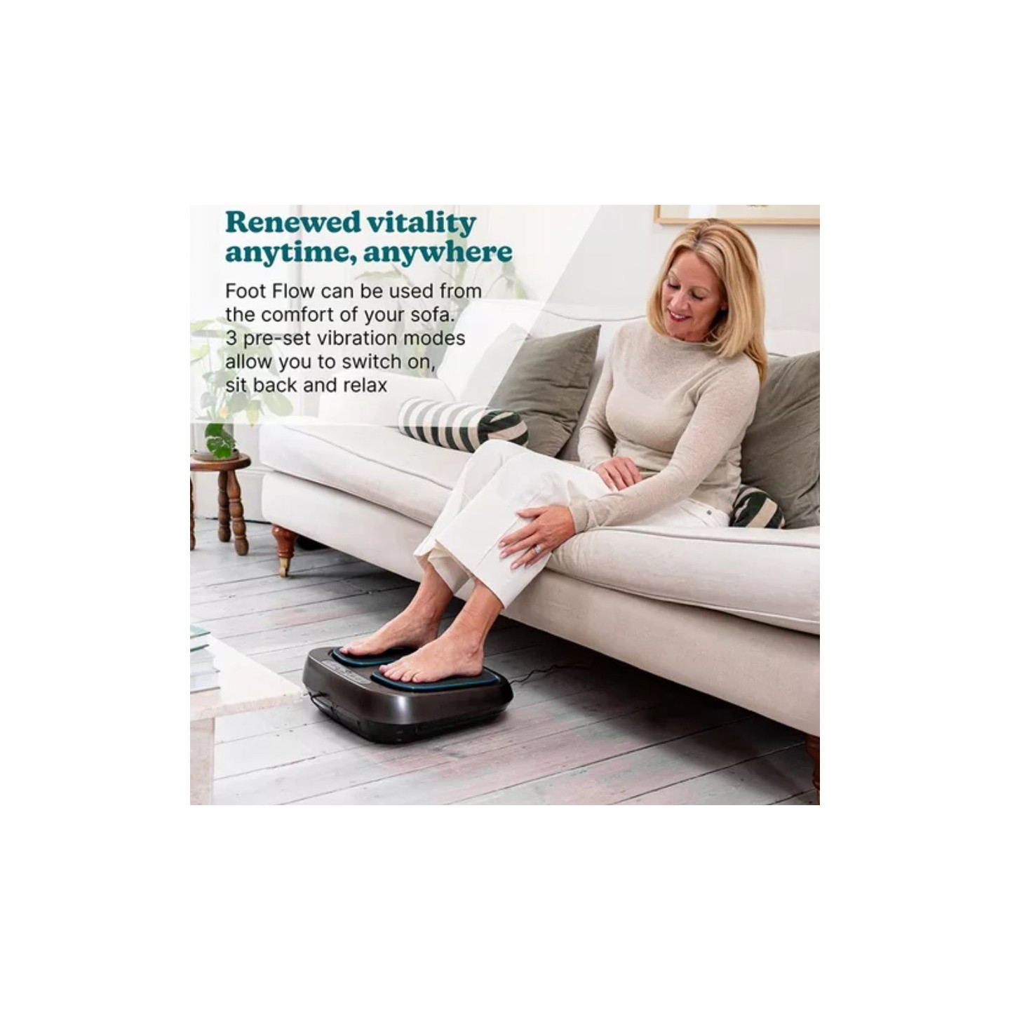 HoMedics Foot Massager Heat & Motion Therapy - PSL-2000H - Foot Flow — Buy in Cyprus with Fast Delivery