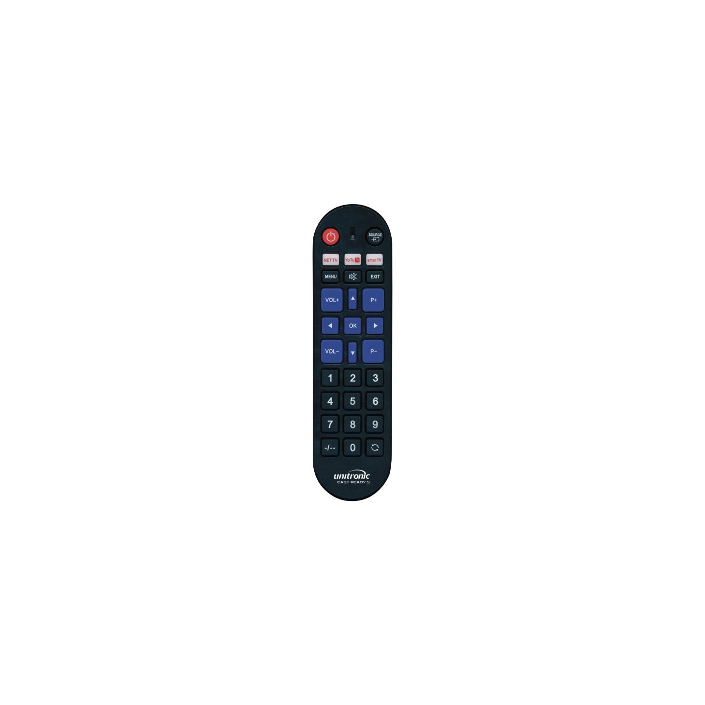 Unitronic Replacement Remote - Ready5 - Easy Multribrand TV Replacement Remote — Buy in Cyprus with Fast Delivery