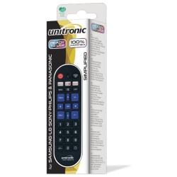 Buy Unitronic Replacement Remote - Ready5 - Easy Multribrand TV Replacement Remote in Cyprus, Nicosia, Limassol, Larnaka, Pafos