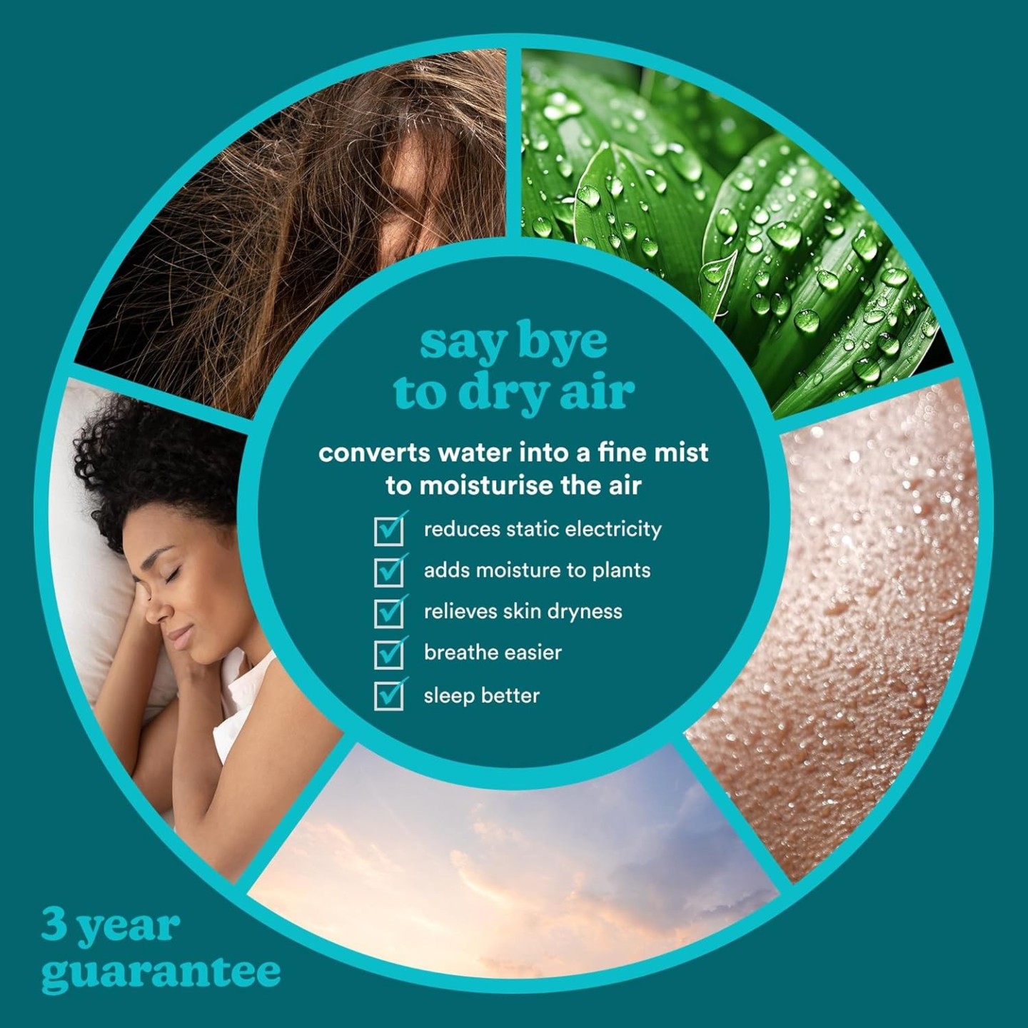 Homedics Air Humidifier - CM18 - TotalComfort Cool Mist Ultrasonic — Buy in Cyprus with Fast Delivery