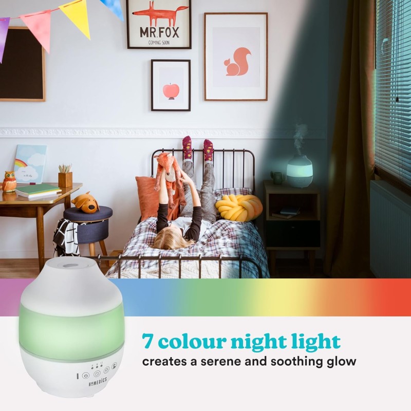 Buy Homedics Air Humidifier - CM18 - TotalComfort Cool Mist Ultrasonic in Cyprus, Nicosia, Limassol, Larnaka, Pafos