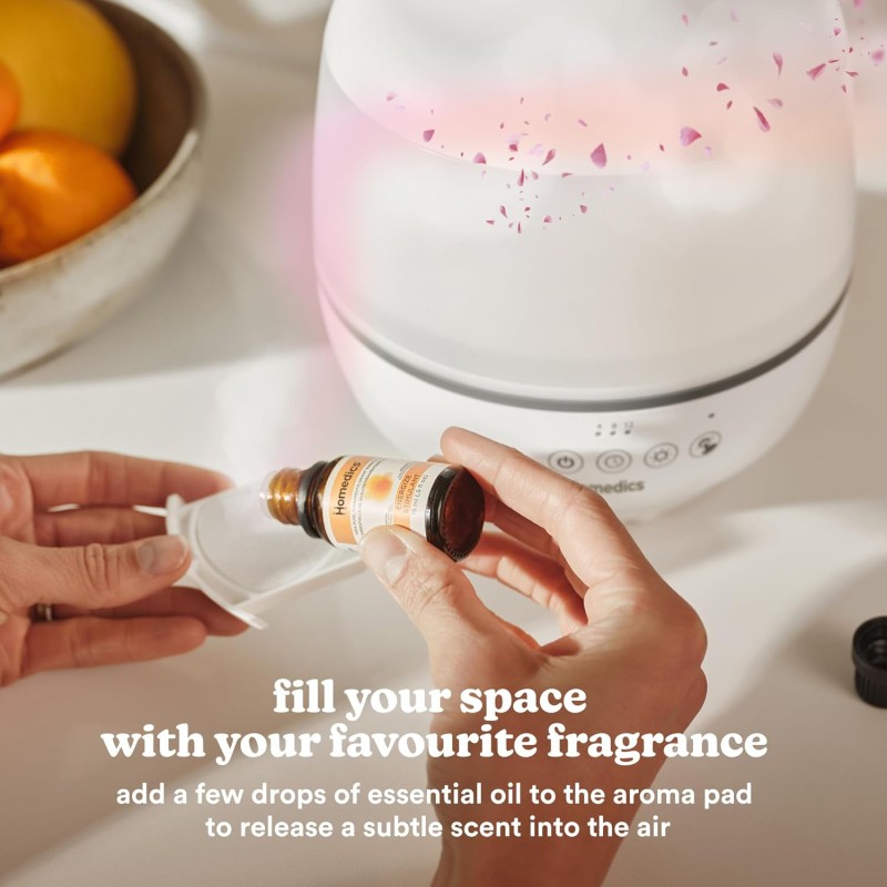 Buy Homedics Air Humidifier - CM18 - TotalComfort Cool Mist Ultrasonic in Cyprus, Nicosia, Limassol, Larnaka, Pafos