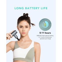 Buy SKG Body Gun Massager Mini - F3-EN - Grey in Cyprus, Nicosia, Limassol, Larnaka, Pafos