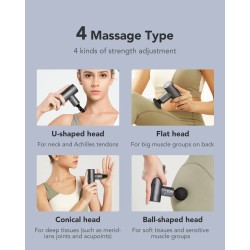 Buy SKG Body Gun Massager Mini - F3-EN - Grey in Cyprus, Nicosia, Limassol, Larnaka, Pafos