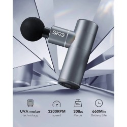 Buy SKG Body Gun Massager Mini - F3-EN - Grey in Cyprus, Nicosia, Limassol, Larnaka, Pafos