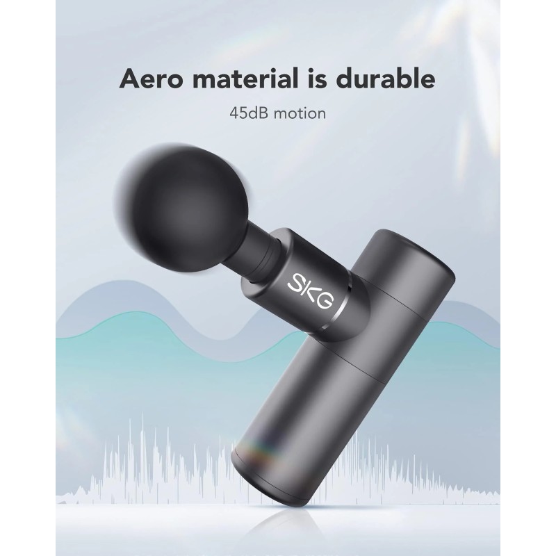 Buy SKG Body Gun Massager Mini - F3-EN - Grey in Cyprus, Nicosia, Limassol, Larnaka, Pafos