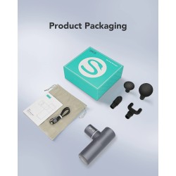 Buy SKG Body Gun Massager Mini - F3-EN - Grey in Cyprus, Nicosia, Limassol, Larnaka, Pafos