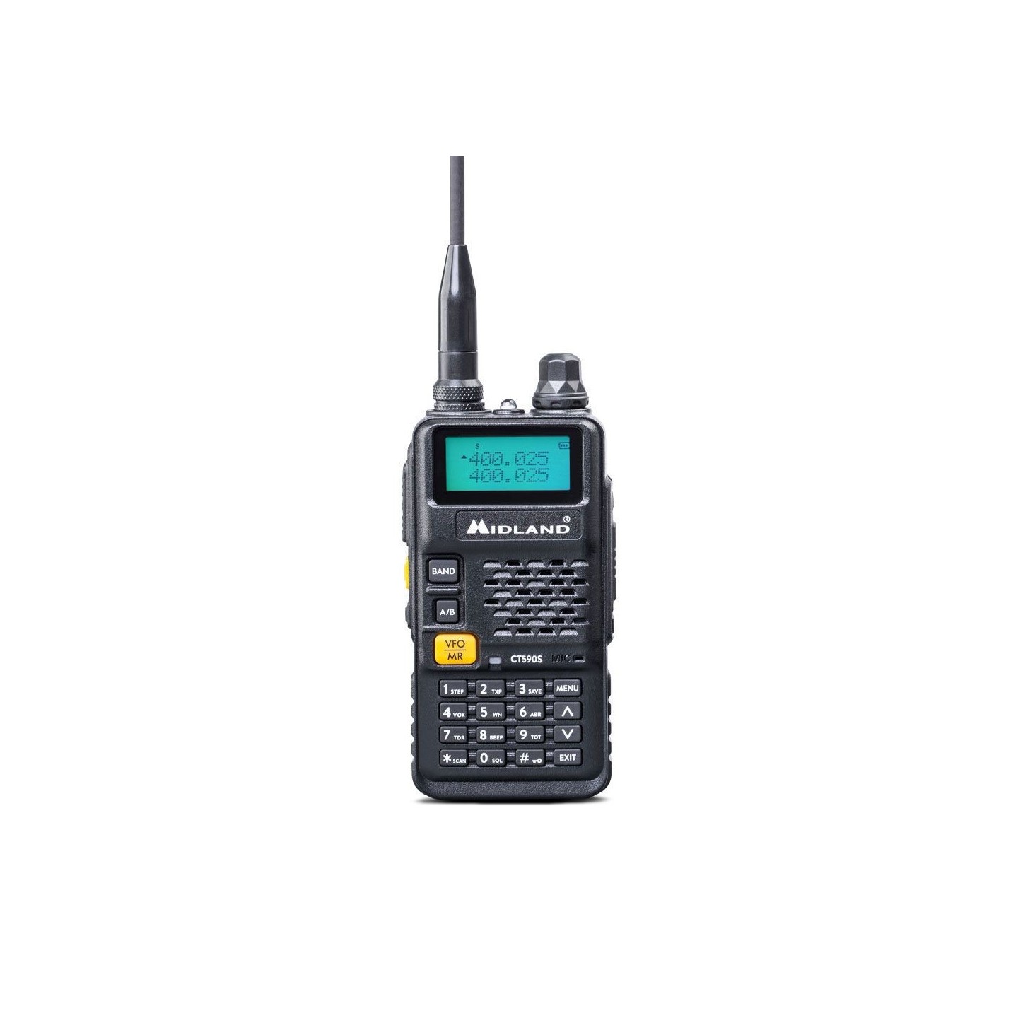 Midland Dual Band VHF UHF Amateur Radio Black - CT590S - Dual Band VHF UHF Amateur Radio Black
