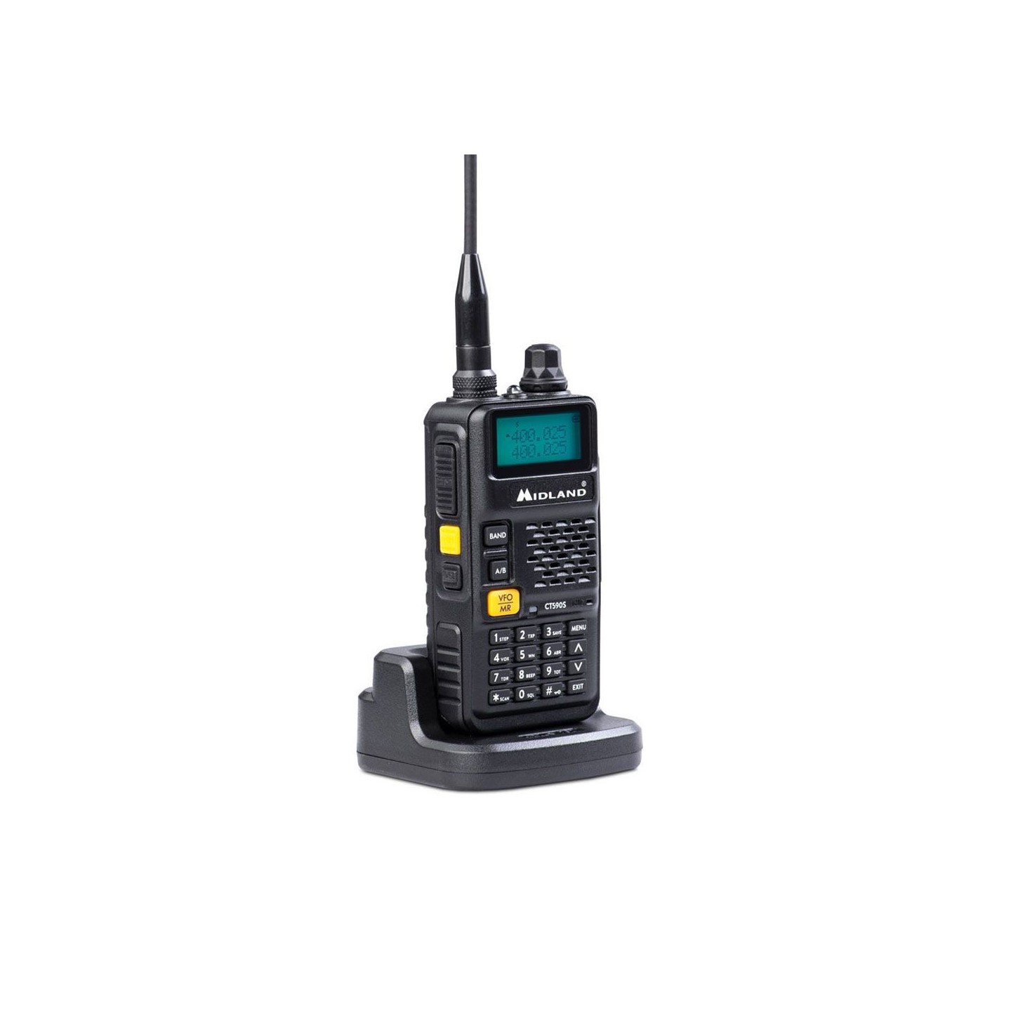 Midland Dual Band VHF UHF Amateur Radio Black - CT590S - Dual Band VHF UHF Amateur Radio Black
