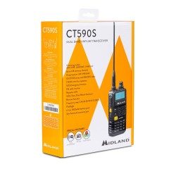 Buy Midland Dual Band VHF UHF Amateur Radio Black - CT590S - Dual Band VHF UHF A... in Cyprus, Nicosia, Limassol, Larnaka, Pafos