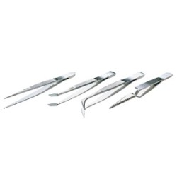 Buy Proskit Tweezers - 808-389 - Set of 4 Stainless Steel Units in Cyprus, Nicosia, Limassol, Larnaka, Pafos