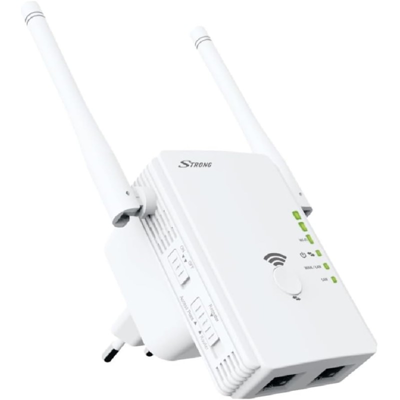 Buy STRONG Repeater - REPEATER300SUK - N300 Wi-Fi Range Extender UK Plug in Cyprus, Nicosia, Limassol, Larnaka, Pafos