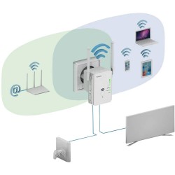 Buy STRONG Repeater - REPEATER300SUK - N300 Wi-Fi Range Extender UK Plug in Cyprus, Nicosia, Limassol, Larnaka, Pafos