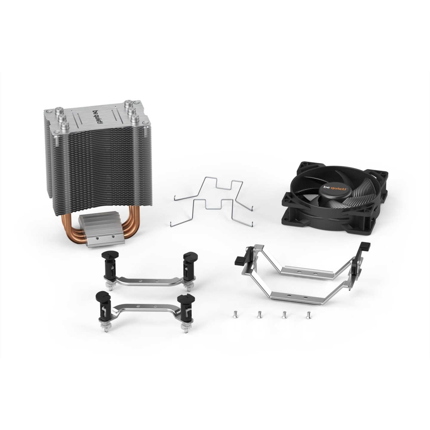 be quiet! Pure Rock Slim 2 BK030 - Slim Tower CPU Cooler 92mm PWM 130W TDP (Boxed) — Buy in Cyprus with Fast Delivery