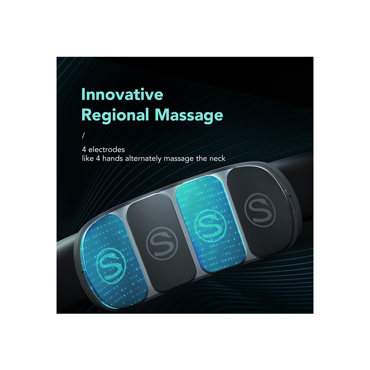 SKG Neck Massager - K5 Pro - Pulse-Heat-Remote-4xModes — Buy in Cyprus with Fast Delivery