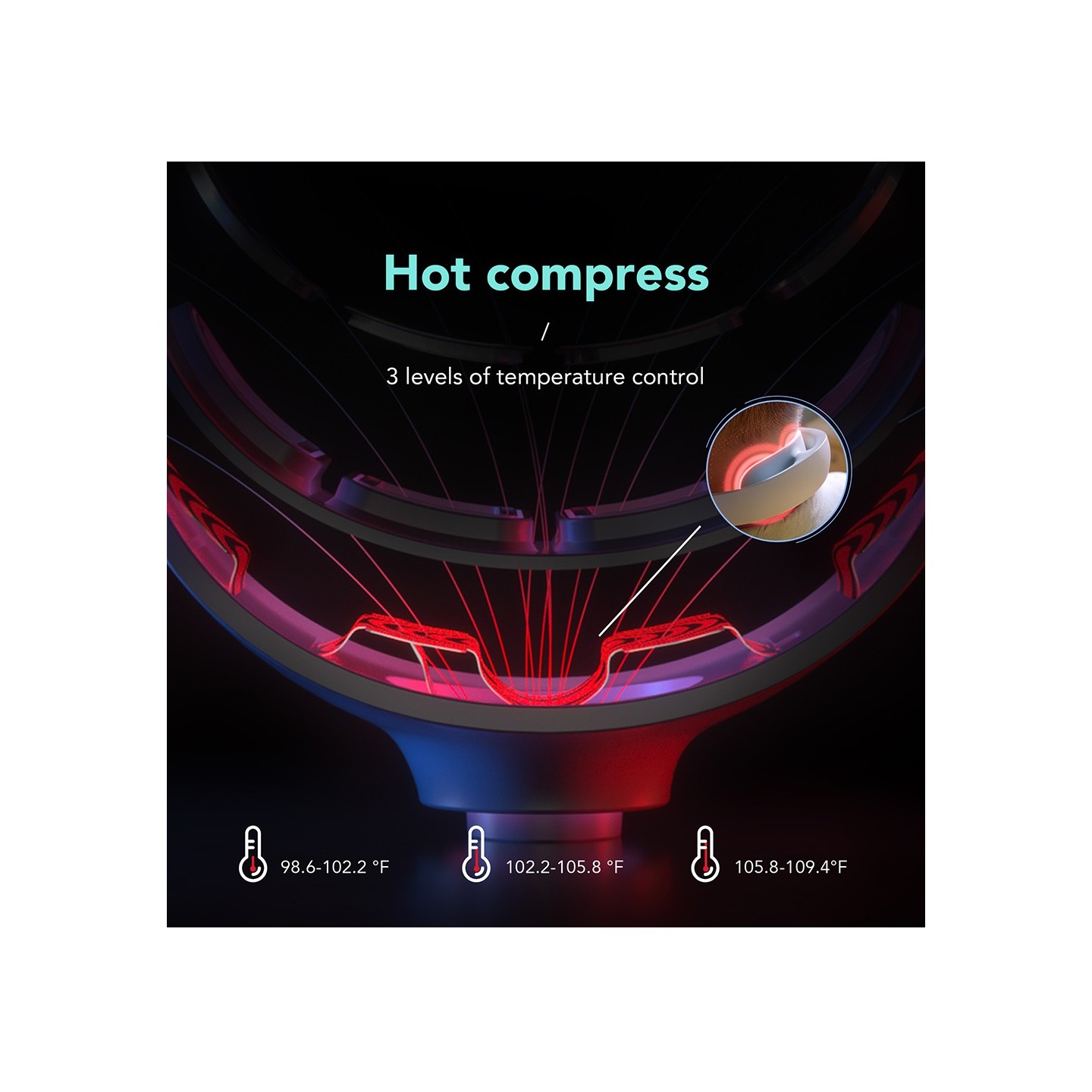 SKG Neck Massager - K5 Pro - Pulse-Heat-Remote-4xModes — Buy in Cyprus with Fast Delivery