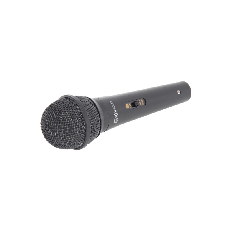 Buy QTX HandHeld Dynamic Microphone - DM11B - Black in Cyprus, Nicosia, Limassol, Larnaka, Pafos