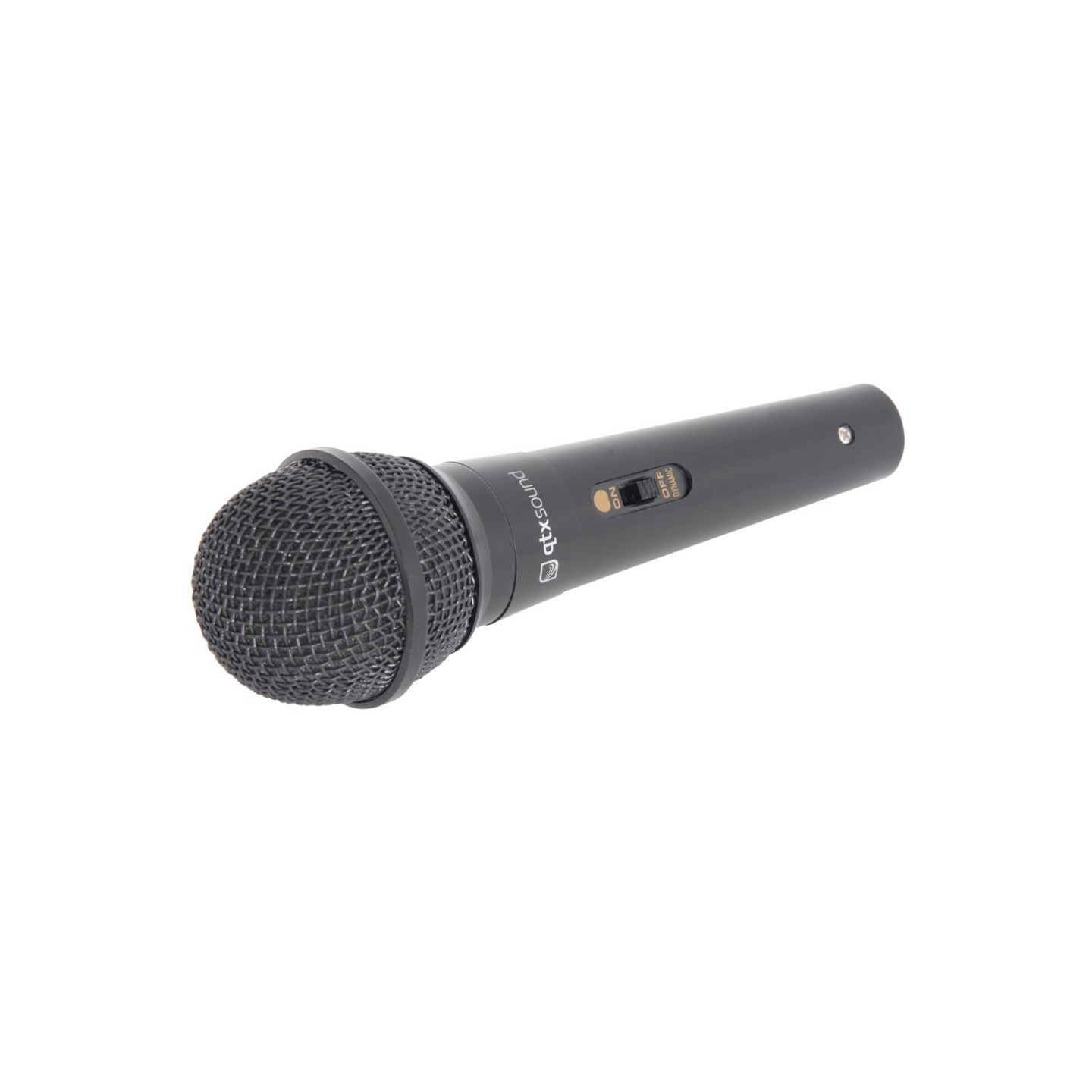 QTX HandHeld Dynamic Microphone - DM11B - Black — Buy in Cyprus with Fast Delivery