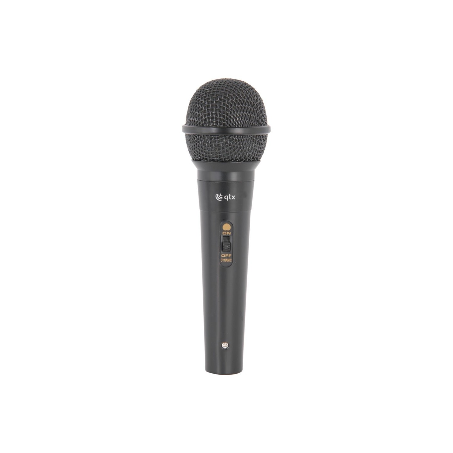 QTX HandHeld Dynamic Microphone - DM11B - Black — Buy in Cyprus with Fast Delivery