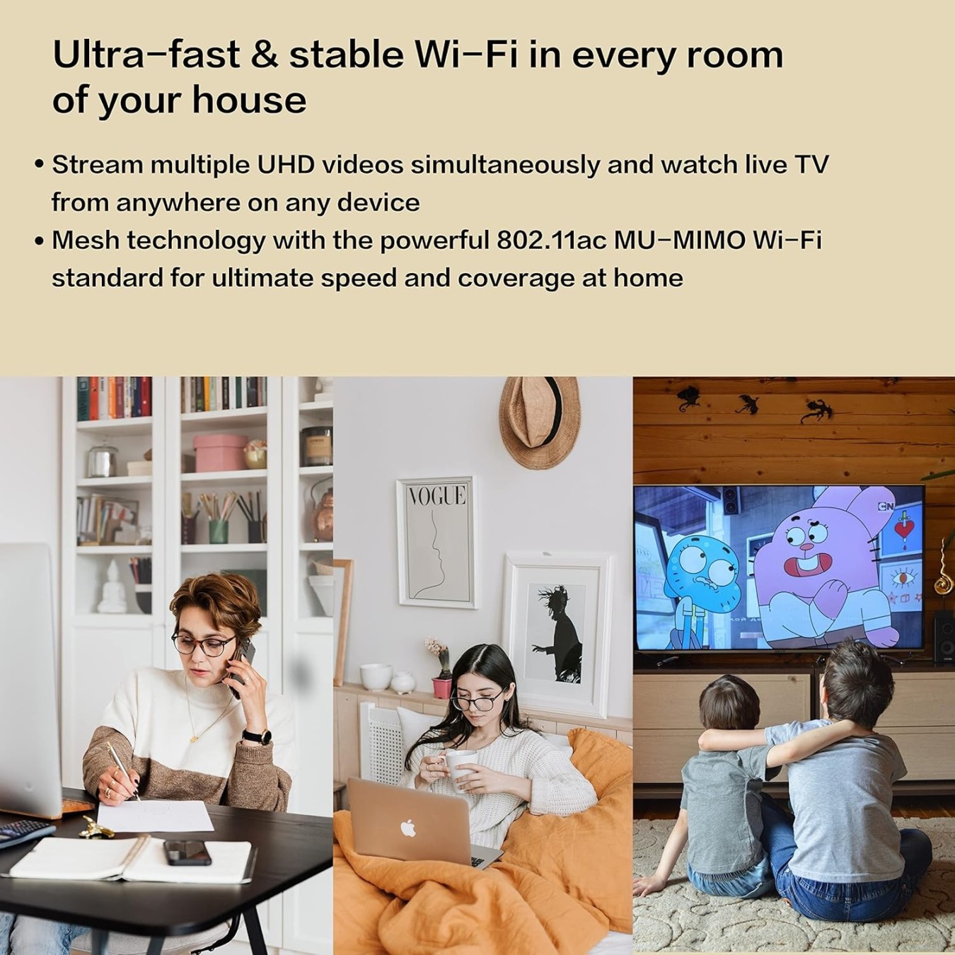 Strong Atria Mesh 1200 AC1200 Wi-Fi 5 3-Pack – 1200 Mbps, 450 m² | Armenius Store