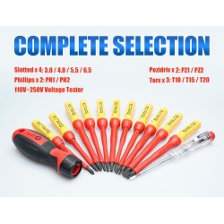 Buy Proskit Screwdriver Insulated VDE Set of 13 pcs - SD-V861 - Proskit Screwdri... in Cyprus, Nicosia, Limassol, Larnaka, Pafos