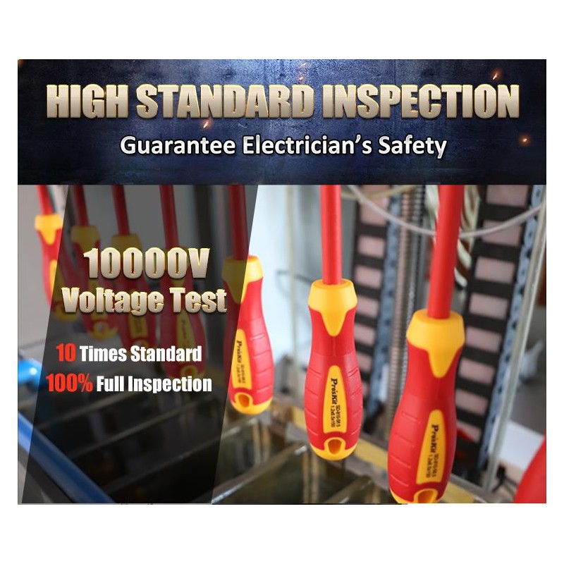 Buy Proskit Screwdriver Insulated VDE Set of 13 pcs - SD-V861 - Proskit Screwdri... in Cyprus, Nicosia, Limassol, Larnaka, Pafos