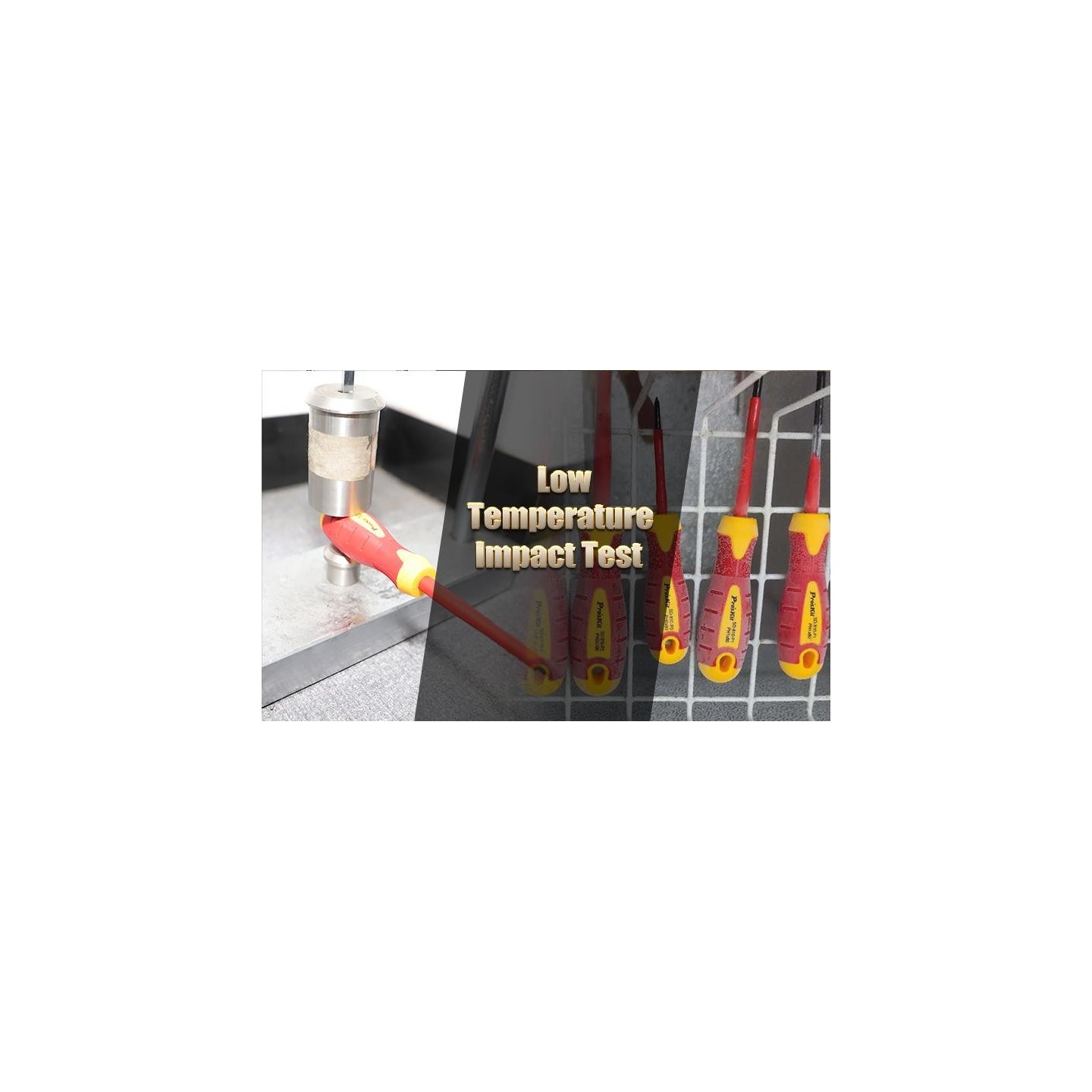 Proskit Screwdriver Insulated VDE Set of 13 pcs - SD-V861 - Proskit Screwdriver Insulated VDE Set of 13 pcs