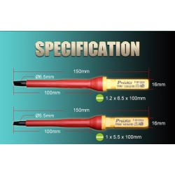 Buy Proskit Screwdriver Insulated VDE Set of 13 pcs - SD-V861 - Proskit Screwdri... in Cyprus, Nicosia, Limassol, Larnaka, Pafos